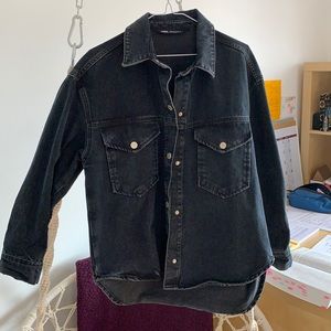 Black denim overseize Shirt